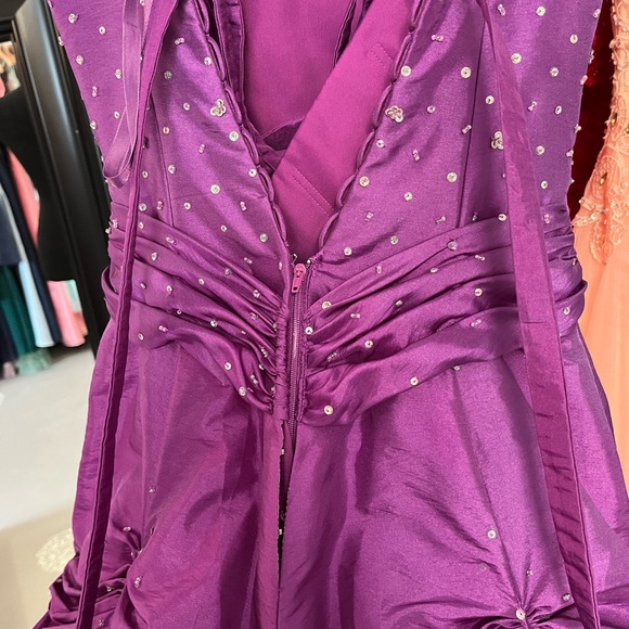Mori Lee Vibrant Purple Prom Dress - Picture 5 of 5